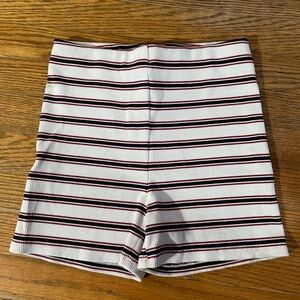 FREE SHIPPING! Zara Stripped ribbed shorts